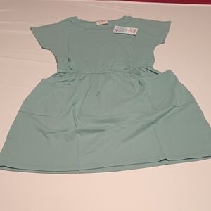 Cat & Jack Green Casual Dress